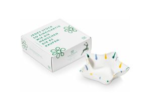 9025800307921 - Buntgeflammt Sternschale (l 14 cm) - Gmundner Keramik