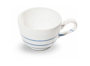 9025800308966 - Pur Geflammt Blau Kaffeetasse Cup 019 Liter - Gmundner Keramik