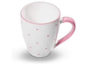 9025800308997 - Herzerl Rosa Frühstücksbecher Max 03 Liter - Gmundner Keramik