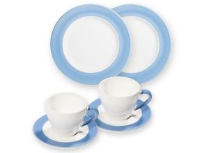 9025800315575 - Variation Blau Frühstücksset für 2 Gourmet - Gmundner Keramik