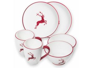 9025800315636 - Bordeauxroter Hirsch Hüttenfrühstück für 2 Cup