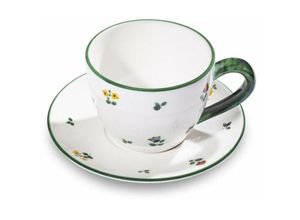 9025800317814 - - Streublumen Teetasse Maxima mit Unterteller