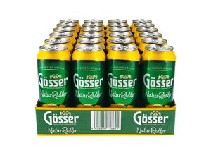 9028800738641 - Gösser Natur Radler 20 % vol 05 Liter Dose 24er Pack
