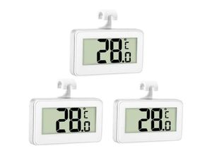 9045584091748 - Keyoung - 3X Kühlschrankthermometer Digitales Thermometer Gefrierschrank Kühlschrankthermometer Schlafzimmer Wasserdichtes Gefrierschrankthermometer