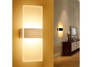 9051291167324 - Swanew - Applique led Ultraslim Lampe murale Lampe de couloir Extérieur Intérieur Moderne Blanc chaud 6W 9051291167324 - Swanew - Applique led Ultraslim Lampe murale Lampe de couloir Extérieur Intérieur Moderne Blanc chaud 6W