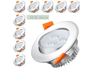 9051292116253 - Led Einbaustrahler Deckenstrahler Einbauleuchten Decke led Deckenspots Spots Deckenleuchte Einbauspots Einbauleuchten für das bad Küche Schlafzimmer