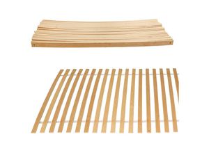 9051292130549 - 90x100 (28 Latten) Rolllattenrost Lattenrost Bettrost Holzlatten Latten Rost - Swanew