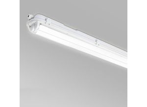 9051292147035 - Swanew - led Feuchtraumleuchte 60cm Keller Lamp Werkstatt Weiß Röhrenlampe Wannenleuchte KaltWeiß - KaltWeiß