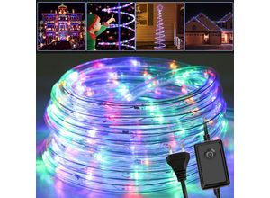 9051292150059 - Hengda - Tube lumineux led multicolore Extérieur étanche Chaîne lumineuse Lampe Décor 20M rgb