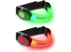 9070514284525 - Qiedie - AccuBuddy LED-Armband – Superhelles Jogging- und Sicherheitslicht für alle Outdoor-Sportarten