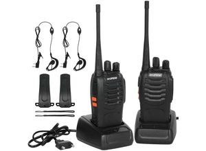 9075289915773 - Kinsi - Walkie Talkie 16 Kanäle – CTCSS DCSTalkie Walkie wiederaufladbare 1500 mAh Funkgeräte Reichweite 3–5 km