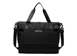 9075692130763 - Eting - Reisetasche Sporttasche Handgepäck Tasche Weekender Bag (Schwarz)