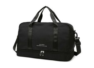 9075692130800 - Eting - Reisetasche Sporttasche Handgepäck Tasche Weekender Bag (Schwarz)