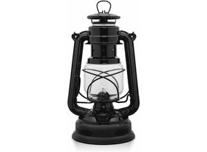 9078382002845 - RHAFAYRE Tragbare Laterne Petroleumlaterne Öllampen Klassische tragbare Petroleumlampe Outdoor Camping Lights 25cm Schwarz