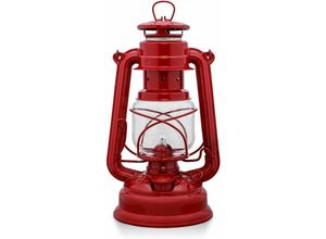 9078382002852 - Tragbare Laterne Petroleumlaterne Öllampen klassische tragbare Petroleumlampe Outdoor Camping Lights 25cm Rot - Rhafayre