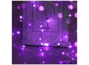 9078382032033 - Minkurow - Led Lichterketten 2M 20 Led Draht Micro Lichterkette Weihnachtsdekoration Lichterkette Knopf Batteriebetrieben Cr2032 Für