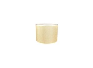 9078382032200 - Minkurow - Zylinderförmiger Lampenschirm aus handgefertigtem Leinenstoff für Tischlampe Pendellampe Stehlampe (Beige Durchmesser 22 cm x Höhe 17