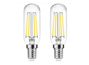 9078382047778 - Haubenbirne 40W Glühlampe Ersatz E14 T25 led 4W Haubenglühbirne Edison-Glühlampe Weiß 6000K Dunstabzugshaubenlampe 2er-Pack - Rhafayre