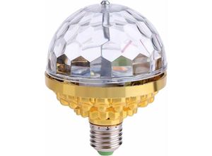 9078382059016 - Minkurow - Bunte Rotierende Magic Light Bulb Bunte Rotierende Magic Light Ball - Rotierende Disco Magic Ball Bulb Magic Ball rgb led Bühnenlicht für