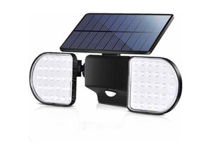 9078382100138 - Minkurow - Solarleuchten Außen 56 led Solarleuchten Outdoor Bewegungssensor Sicherheitsleuchten 360 Grad verstellbare wasserdichte Solarleuchten für