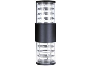 9078382107373 - Minkurow - Wasserdichter Aluminium-Kunststoff-Lampenschirm LED-Wandleuchten IP65-Außenleuchte E27-Fassung