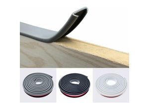 9078382117242 - Minkurow - 2M graue U-Form 20 mm selbstklebende Melamin-Kantenbänder keine aufbügelbaren Eichen-Arbeitsplatten-Kantenverkleidungsstreifen