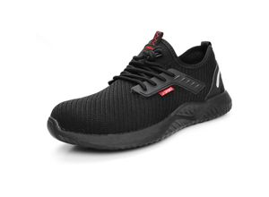 9078382203464 - Minkurow - Sicherheitsschuhe leichte Sicherheitssneaker Arbeitsschuhe Bauschuh Stahlkappe atmungsaktiv rutschfest Herren Damen Unisex Größe