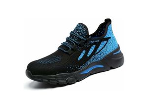 9078382204409 - Rhafayre - Sicherheitsschuhe Herren Damen Leichter atmungsaktiver Bequemschuh rutschfeste Arbeitsschuhe Sicherheitsschutzschuhe Blau Größe 46 9078382204409 - Rhafayre - Sicherheitsschuhe Herren Damen Leichter atmungsaktiver Bequemschuh rutschfeste Arbeitsschuhe Sicherheitsschutzschuhe Blau Größe 46