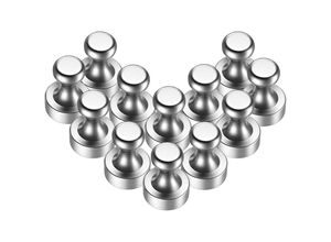 9088340731915 - Starker Magnet 12 Stück N52 Neodym-Magnete mit Aufbewahrungsbox 12 x 16 mm extrem starker Kühlschrankmagnet für Tafel Magnetplatte Kühlschrank –