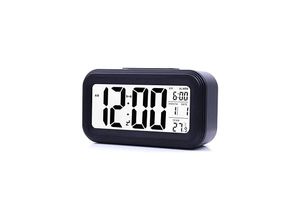 9088340735418 - Osqi - Digitaler Wecker Morgenwecker leiser batteriebetriebener digitaler Wecker für Kinder und Erwachsene großes LED-Display Temperaturkalender