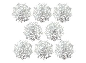 9088340741358 - Tischsets PVC-Tischsets 8er-Set waschbar Dekor-Tischmatten hitzebeständig hohle isolierende Untersetzer Matten langlebige PVC-Tischmatte 9088340741358 - Tischsets PVC-Tischsets 8er-Set waschbar Dekor-Tischmatten hitzebeständig hohle isolierende Untersetzer Matten langlebige PVC-Tischmatte