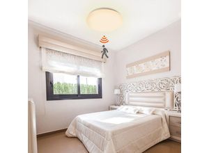 9093162080318 - Swanew - Plafonnier led 12W avec détecteur de mouvement Lampe de plafond pour chambre denfant Capteur