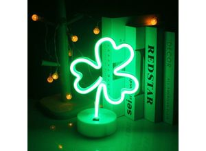 9093563071083 - Minkurow - Kokosnussbaum-Neonlicht mit LED-Basis Neonpalme USB- Batterielicht Dekoration Nachtlicht Schlafzimmerdekoration Ladendesign Urlaub