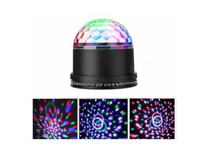 9093563152737 - Lycxames - LED-Disco-Kugel 51 LEDs 12 w 7 Farben Disco-Lampe Party-Licht RGB-Lichteffekt Bühnenbeleuchtung Party-Licht-Dekoration