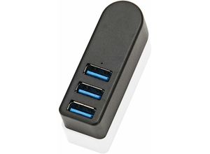 9093563153475 - Lycxames - usb 30 Hub 270° drehbarer USB-Splitter Aluminium 3-Port Mini usb 30 Hub Daten-Hub für MacBooks Windows-Laptops und Ultrabooks sowie