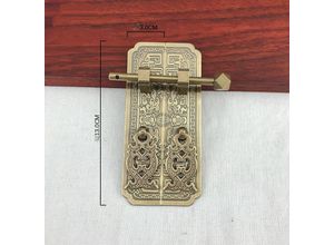 9098922942264 - CCYKXA Türgriff-Set chinesischer Stil antike Kupfer-Zuggriffe Kleiderschrank Kleiderschrank Zubehör für Küchenmöbel-Hardware