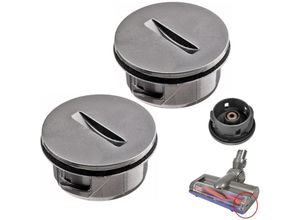 9098922975262 - Ccykxa - 2 Stück Ersatzzubehör Walzenbürstenspitze für Dyson V6 DC59 DC62 SV03 SV073 Direct Drive Akku-Staubsauger Ersatzteile