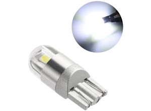 9105333885919 - 10 Stück weiße T10 3030 2SMD LED-Autolampen hohe Beleuchtung LED-Standlicht LED-Nachtlichter Blinker für Motorrad LED-Nachtlicht-Plattenbirne