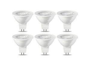 9105333893020 - Memkey - 6er Pack led Leuchtmittel GU53 MR16 5W warmweiß nicht dimmbar 220V [Energieklasse g]