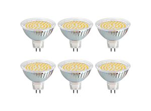 9105333893051 - Beijiyi - GU53 LED-Leuchtmittel 12 v 3 w Warmweiß 6000 k ø 50 mm GU53 30 W-Äquivalent 300 lm ac dc 12 v MR16 GU53 LED-Einbaustrahler für