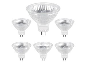 9105333893075 - Halogenlampe GU53 35 w 12 v 400 lm Warmweiß 2700 k dimmbar MR16-Halogen-Spot-Glühbirne 6er-Pack