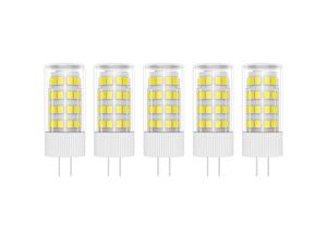 9105333893310 - 5X G4 LED-Lampe 5 w 51 smd 2835 LEDs warmweiß 6000 k LED-Leuchtmittel 400 lm entspricht 50 w Halogenlampe ac 220 v [Energieklasse a+]