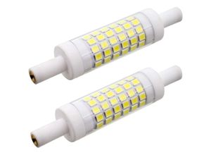 9105333893839 - Beijiyi - 2 LED-Leuchtmittel R7S 78 mm 5W 15 x 78 mm Kaltweiß 6000K 220V