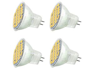 9105333893969 - MR11 GU4 12V led 3W Warmweiß 3000K 350LM 120° 35mm MR11 30W Halogenäquivalent ac dc 24V 12V GU4 LED-Einbaustrahler für Wohnmobil-Küchenmöbel