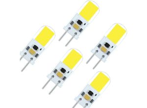 9105333894133 - Memkey - G635 LED-Glühbirne GY635 led 2 w ac dc 12 v hohe Helligkeit entspricht 20 Watt Halogenlampe Kaltweiß 6000 k (5er-Pack)