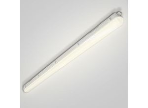 9114680719624 - Hengda - led Feuchtraumleuchte Wannenleuchte Tageslicht Werkstatt Leuchten Badlampe IP65 120cm Neutralweiß 1X - Weiß