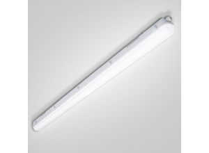 9114680719655 - Hengda - led Feuchtraumleuchte Wannenleuchte Tageslicht Werkstatt Leuchten Badlampe IP65 150cm Kaltweiß 1X - Weiß