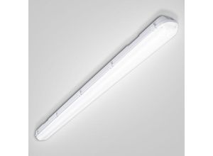 9114680719679 - Hengda - led Feuchtraumleuchte Wannenleuchte Tageslicht Werkstatt Leuchten Badlampe IP65 150cm Kaltweiß 2X - Weiß