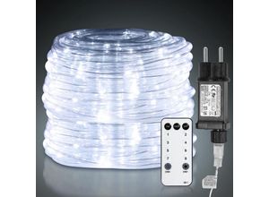 9114680719969 - Vingo - TolleTour led Lichterschlauch Außen Innen Hochzeit Dekor Lichterkette Lichtschlauch Lampe Kaltweiß 30m