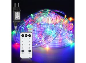 9114680720002 - Randaco - led Lichterschlauch Außen Innen Hochzeit Dekor Lichterkette Lichtschlauch Lampe Bunt 10m